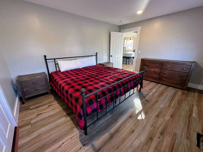Lower level King bedroom