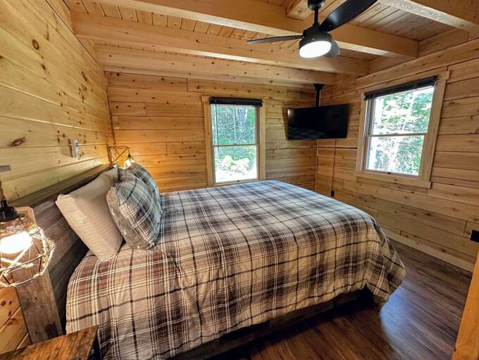 Main Level Queen Bedroom 2 with TV