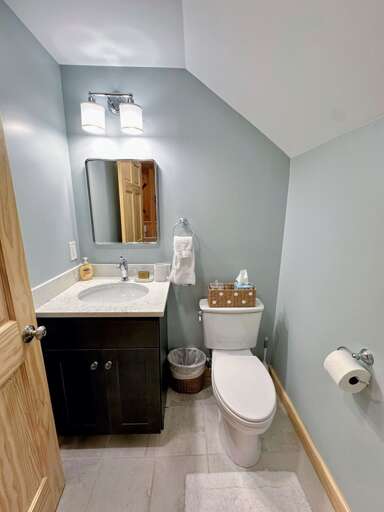 Loft half bath
