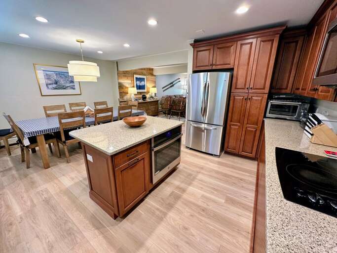 Main level kitchen area