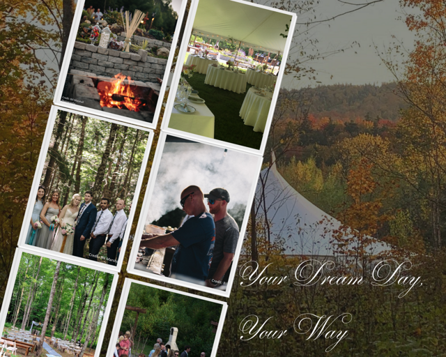 Create your perfect day with our flexible wedding package. We offer guidance, but the choices are