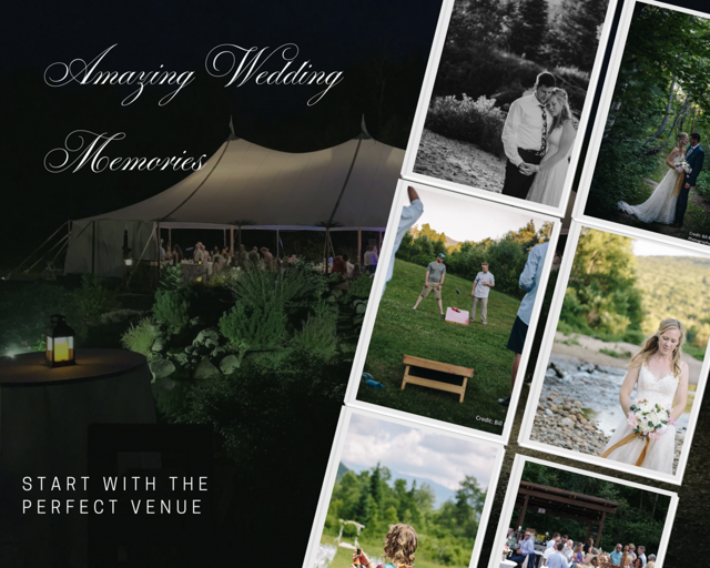 The Moose Lodge and Cabins have hosted dozens of weddings and events, from small microweddings to 150-person events.