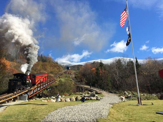 Be sure to visit the famous Cog Railway nearby Be sure to visit the famous Cog Railway nearby