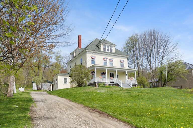 Ample parking for up to four cars