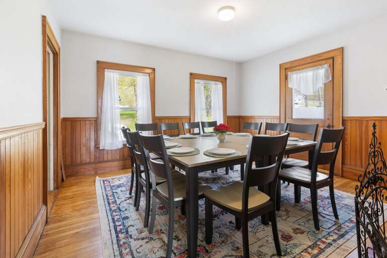 Dining table that seats 12