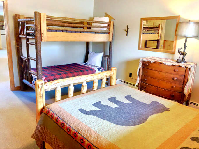 Additional view of one of the downstairs bedrooms