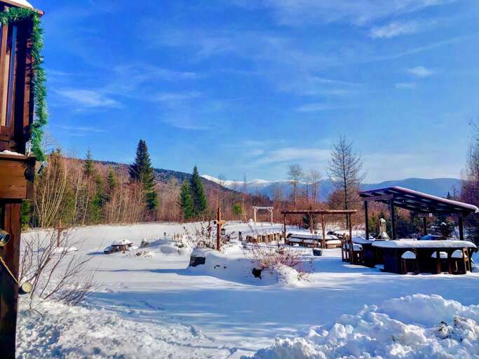 The views are stunning in every season