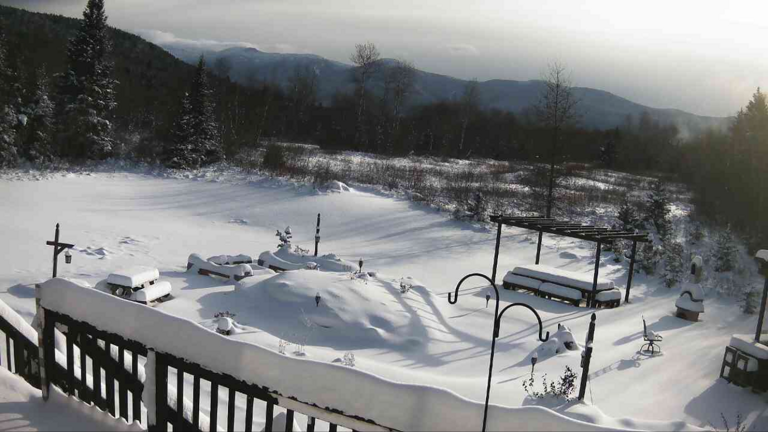 Winter brings more beautiful scenery