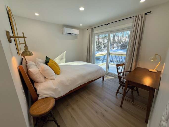 Bedrooms feature independently controlled AC, private balconies, modern furniture and convenient workspaces