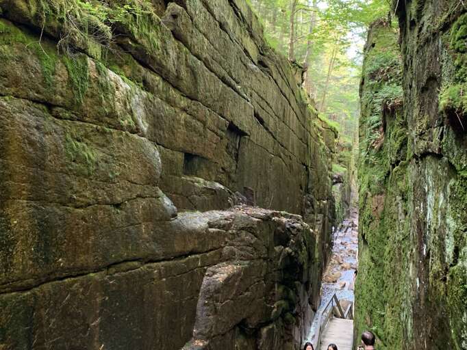 Visit stunning Flume Gorge