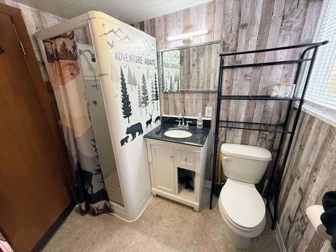 Main Level Bathroom with Shower