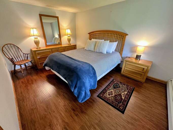 Lower level queen bedroom