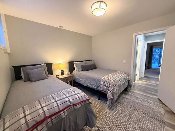 Lower Level Full + Twin Bedroom