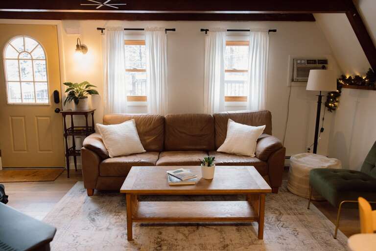 Watch TV or enjoy the pellet stove - the choice is yours! Or maybe both?