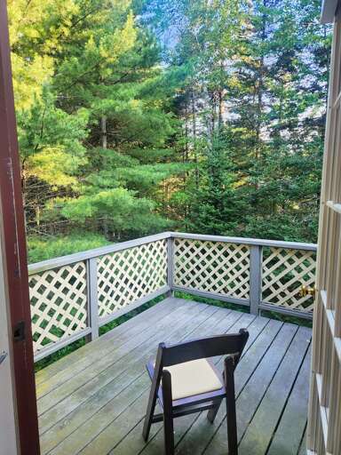Upper Queen Bedroom walkout deck