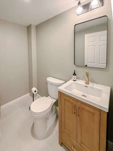 Lower Level Half Bath