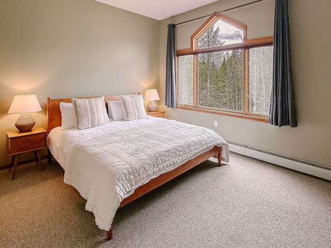 Upstairs queen bedroom