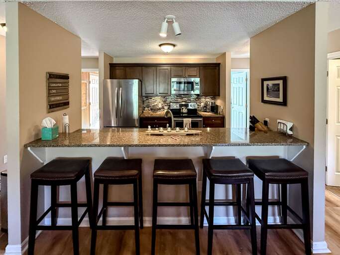 The kitchen was fully remodeled to bring it to the highest modern standards, and is a great place to cook a home meal and avoid expensive restaurant bills
