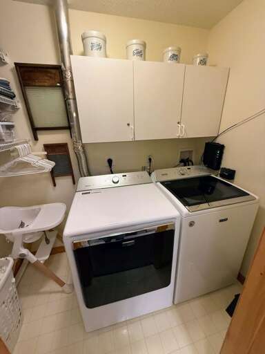 Laundry area