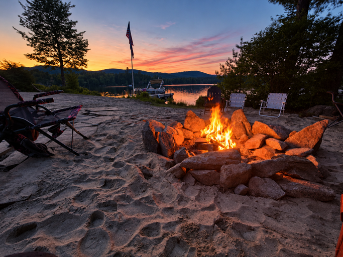 Lakeside Firepit