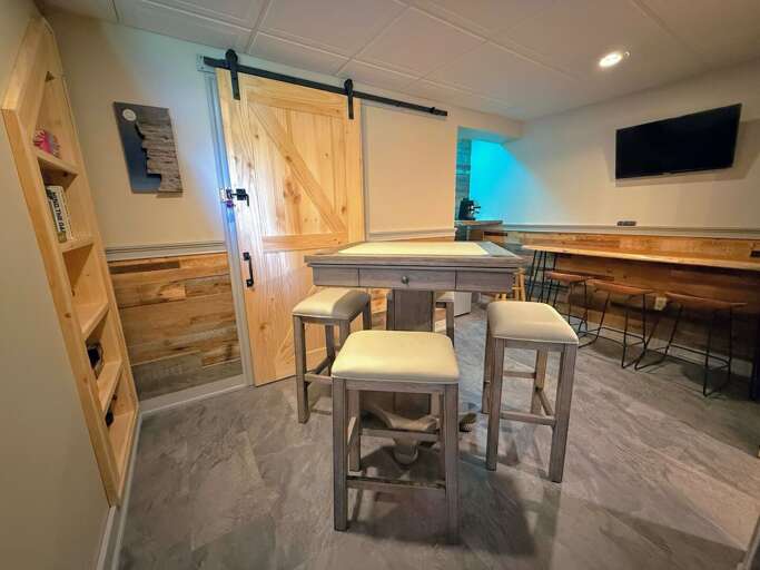 Lower Level High Top Table