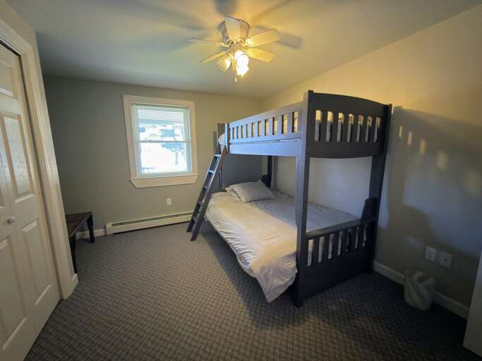 Main Level Bunk Room with Twin-over-Full Bunk Bed