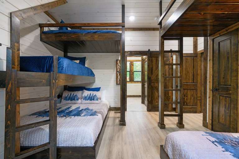 Easy access to bunks for the kids Easy access to bunks for the kids