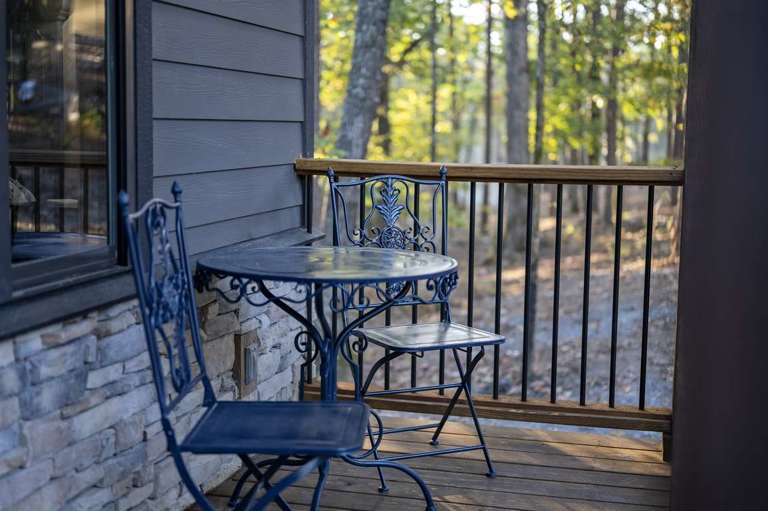 Front porch seating while you wait on other family to arrive Front porch seating while you wait on other family to arrive