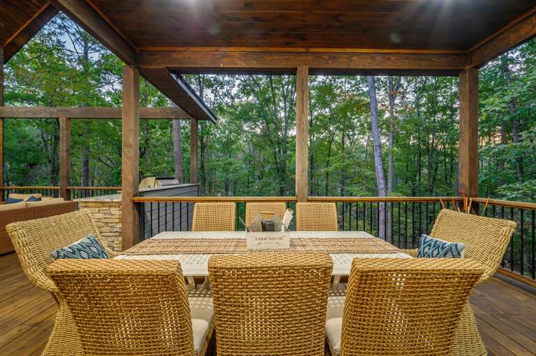 Eat outside and enjoy the outdoors