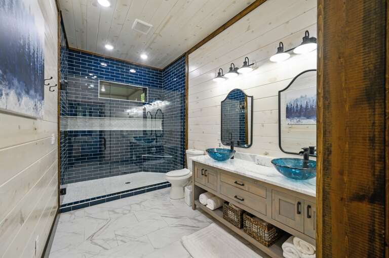 Master Bath #2 has large shower with Dual heads