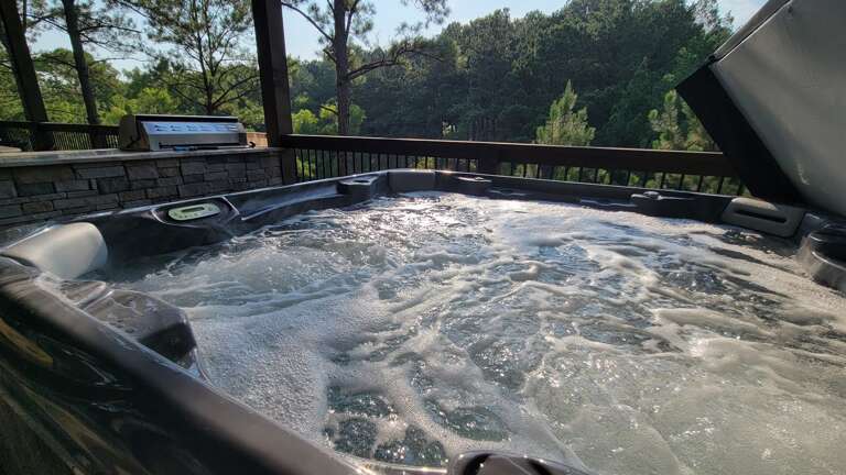 Hot Tub With A View