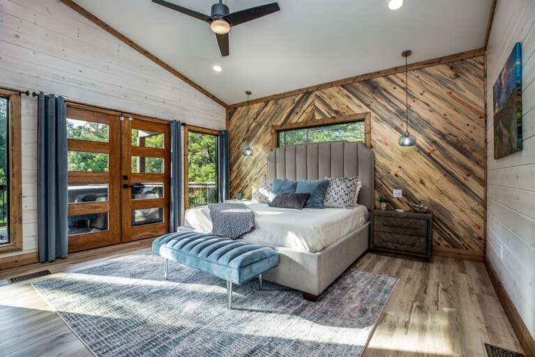 Master Suite With Deck Access