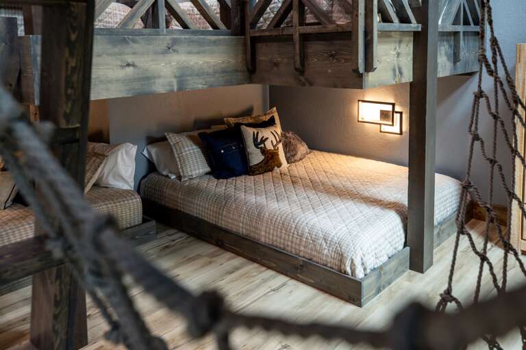 Plenty of Room Between Bunks