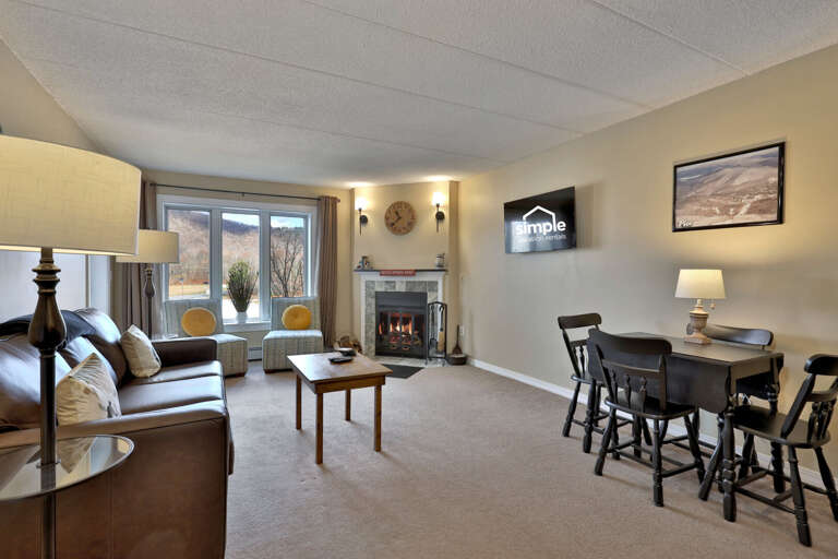 Open floorplan with a beautiful view