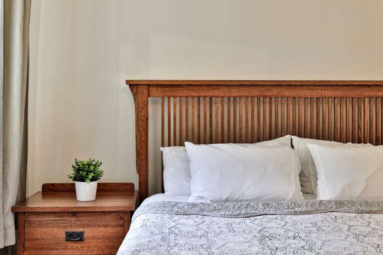 Keep a book on the nightstand for those evenings when you would rather read than watch TV.