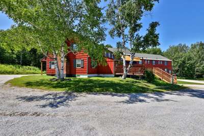 Arrive to a classic Vermont lodge with room for the whole group to settle in together.