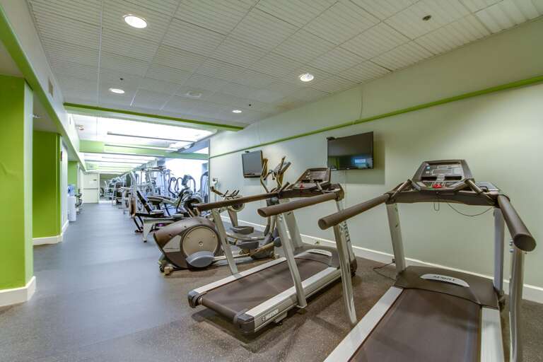 Choose a treadmill, bike, or elliptical and keep moving regardless of the weather.