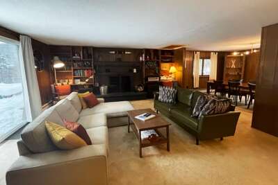 Claim a spot on the sofa for a movie or a fire after skiing at Killington or Pico.