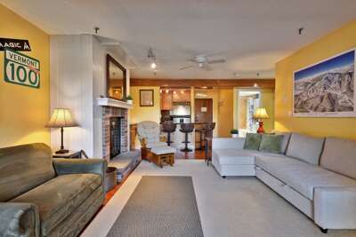 Choose the sectional, armchair or rocker while keeping the kitchen conversation going.