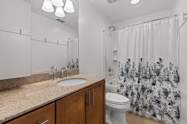 1st Floor 
Full Bath with Bedroom #4