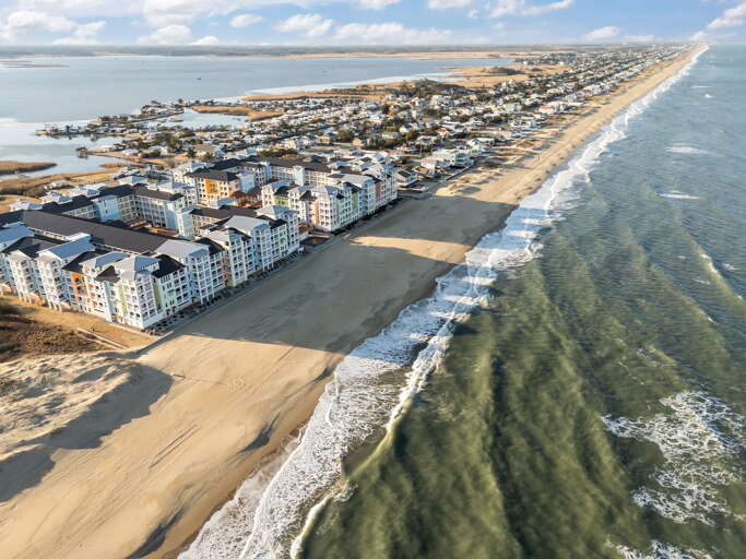 Welcome to The Sanctuary! Enjoy this stunning private Penthouse with views of the Ocean Front and Bay, whether you're inside or out, enjoying the two spacious wrap-around decks, you'll never miss a sunrise or sunset. 