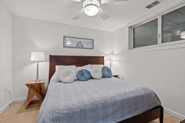 Bedroom #2
1st floor 
King with Full Bath