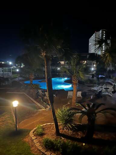 View from Balcony at Night View from Balcony at Night