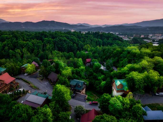 2 Cabins Located in Alpine Mountain Village Resort in the Heart of Pigeon Forge