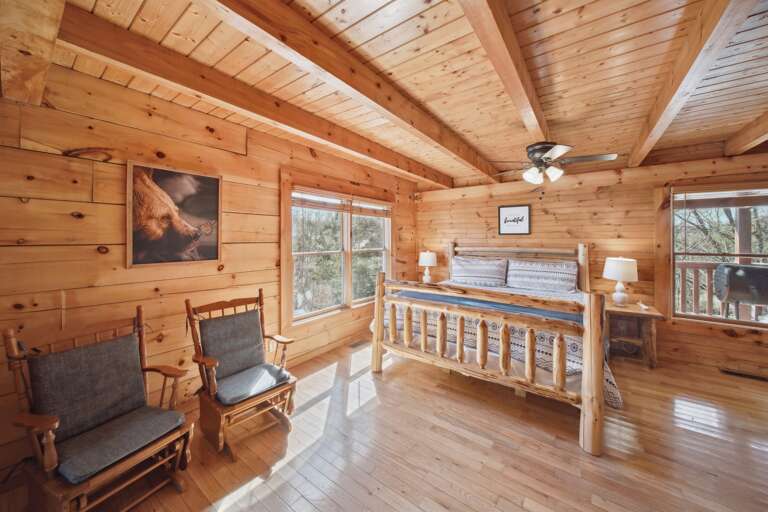 Cabin 2 Master Suite 1