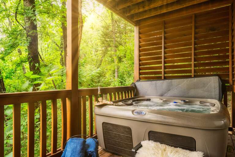 Cabin 2 Hot Tub