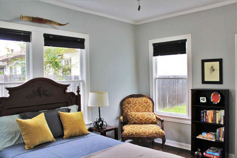 The back bedroom of the Texas Suite.  The back bedroom of the Texas Suite.