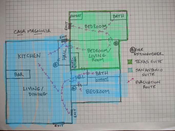 This listing is for the ENTIRE house - BOTH the blue highlighted areas and the green highlighted areas. It has access to the front and back entrance, front driveway, and garage. This listing is for the ENTIRE house - BOTH the blue highlighted areas and the green highlighted areas. It has access to the front and back entrance, front driveway, and garage.