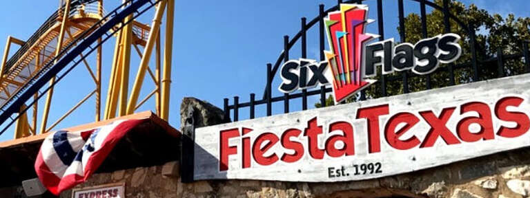 Six Flags Fiesta Texas - 20 minutes