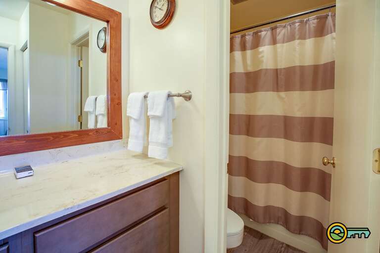 Powder room and bathroom